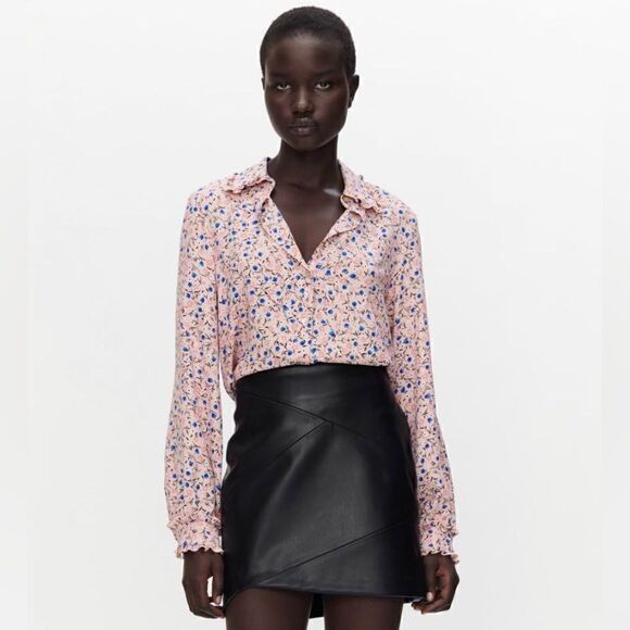 Zara Floral Print Shirt - Picture 3 of 5